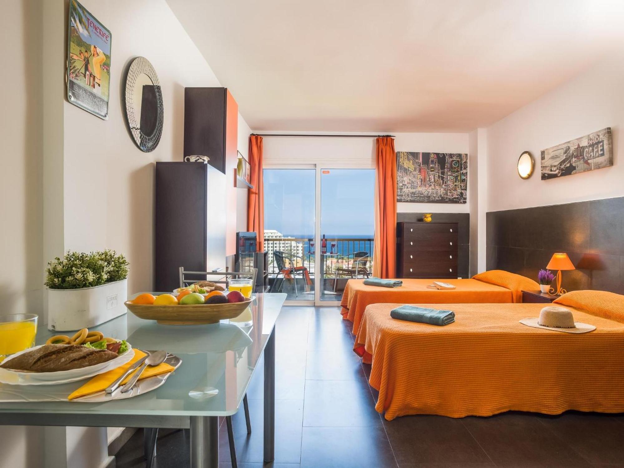 926 Fabulous View Of Lasamericas, Seafront Studio! Playa de las Américas Extérieur photo