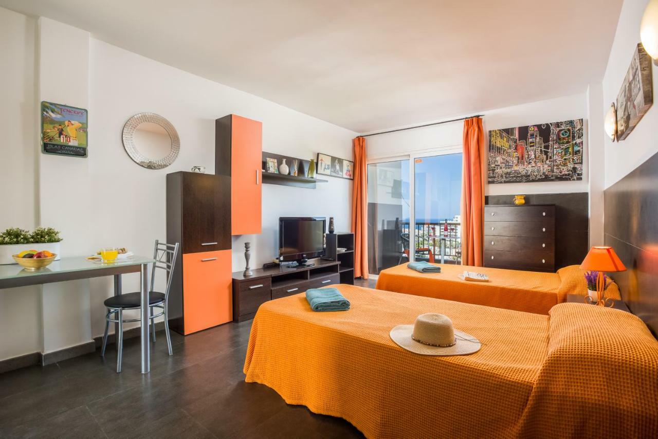 926 Fabulous View Of Lasamericas, Seafront Studio! Playa de las Américas Extérieur photo