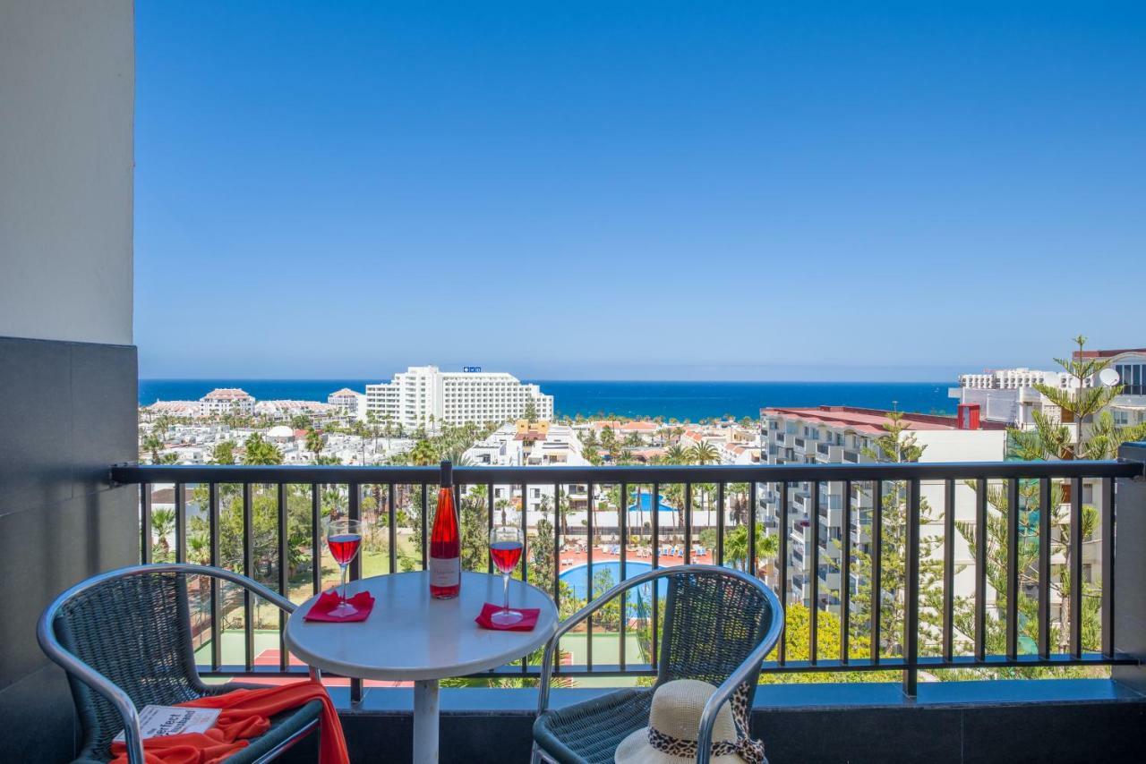926 Fabulous View Of Lasamericas, Seafront Studio! Playa de las Américas Extérieur photo